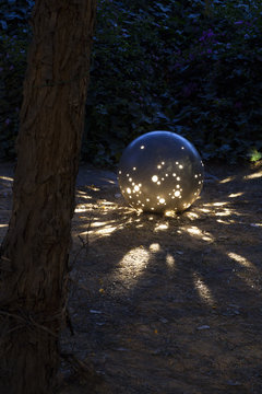 Parc del Centre del Poblenou illumination