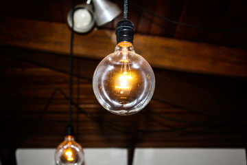 Old hanging bulb