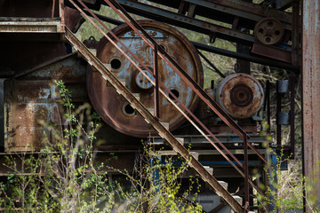 Stillgelegtes Basaltwerk