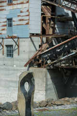 Stillgelegtes Basaltwerk