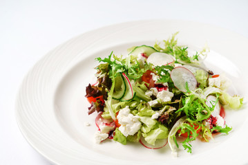 fresh spring salad