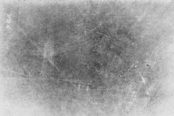 Grungy scratched textured grey background