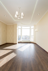 Obraz premium Room in a new apartment