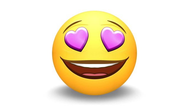 Emojis. Happy, love, laugh, ROFL, neutral, wow faces Several options of loop-able sections, and places where the action can be paused. White background. Note: All emojis are my own design.