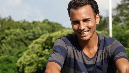 Colombian Male Smiling