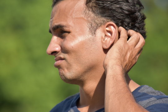 Hispanic Male And Confusion