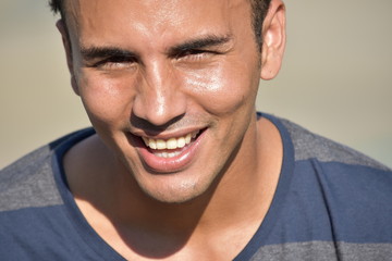 Latino Male Smiling