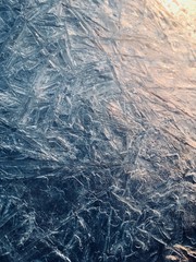 frozen sunset elbe river hamburg