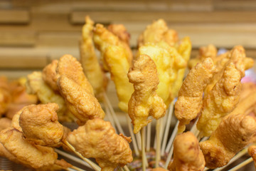 Chicken sticks