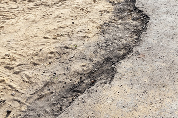 asphalt road
