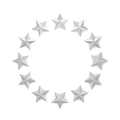 Stars in a circle shape