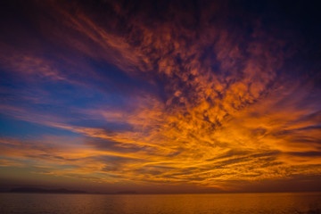 Fototapeta na wymiar Pacific Sunset