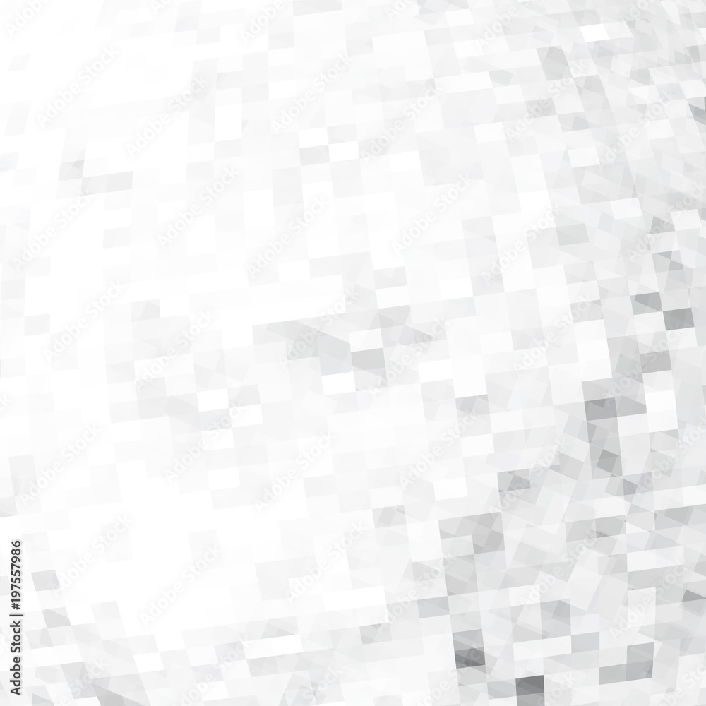 Aufkleber Subtle black-and-white background. Abstract chaotic vector graphic pattern