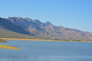Obraz premium Horseshoe Lake in Tonto National Forest