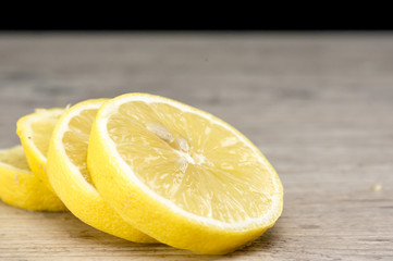 Stacked lemon slices