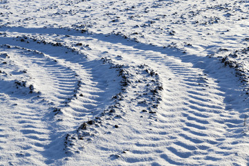 tractor tracks