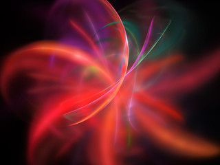 Abstract fractal background