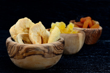 dried fruits on  table