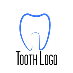 tooth logo design for dental or toothpaste product