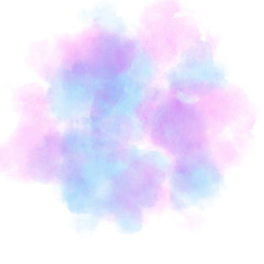 Abstract colorful watercolor for background