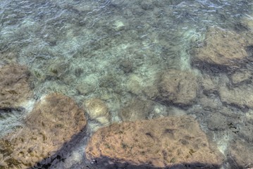 Cave Point on Lake Michigan in Wisconsin