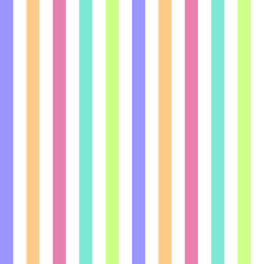 Seamless pattern stripe colorful pastel colors. Vertical pattern stripe abstract background vector illustration - 197578381
