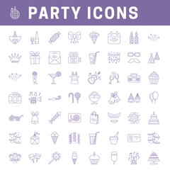 Liner party icons
