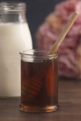 The land of Israel was flowing with milk and honey.  It was God's way of communicating the prosperity of the land.