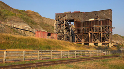 Fototapeta premium The Canadian Badlands of Drumheller, Alberta