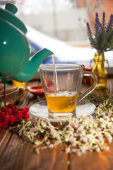 lavender and chamomile tea