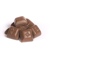 Bricks of the alpen chocolate