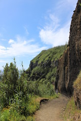 Fototapeta na wymiar hills of azores