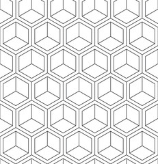 Vector seamless geometric pattern. Classic Chinese ancient fully editable ornament