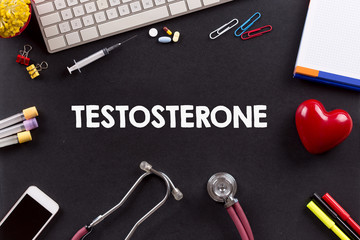 Health Concept: TESTOSTERONE