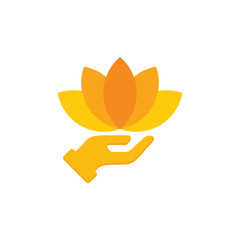 Lotus Care Logo Icon Design