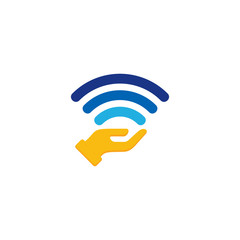 Wifi Care Logo Icon Design