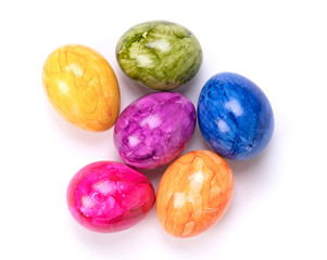 Painted eggs, easter