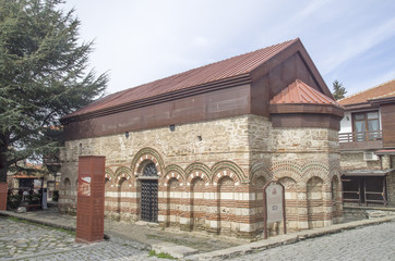 Fototapeta na wymiar The Church of St. Paraskeva in old Nessebar , Bulgaria