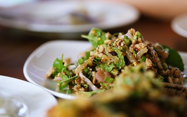 Thai traditional food recipe