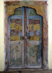 Door.Old door.Antique door.