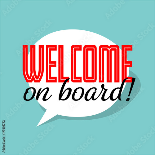 Welcome on board картинки