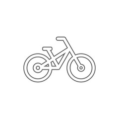Bicycle icon. Vector.