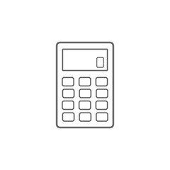 Calculator icon. Vector.