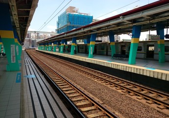 Fototapeta na wymiar Railway in Taiwan
