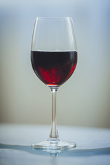 Alcohol drinks on light background 