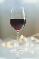 Alcohol drinks on light background 
