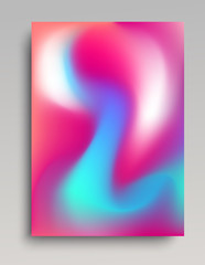 Smooth gradient poster backdrop