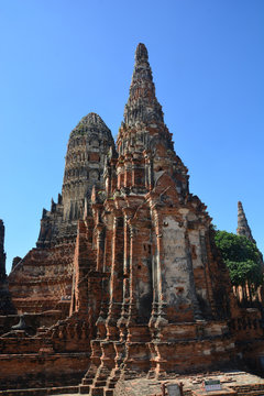 Wat Chai Watthanaram was one of the grandest and most monumental ruins of Ayutthaya.