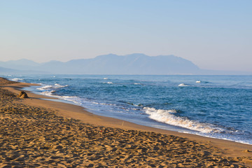 Zacharo beach, Greece.