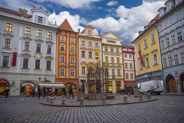 Fototapeta premium beautiful old streets of Prague.